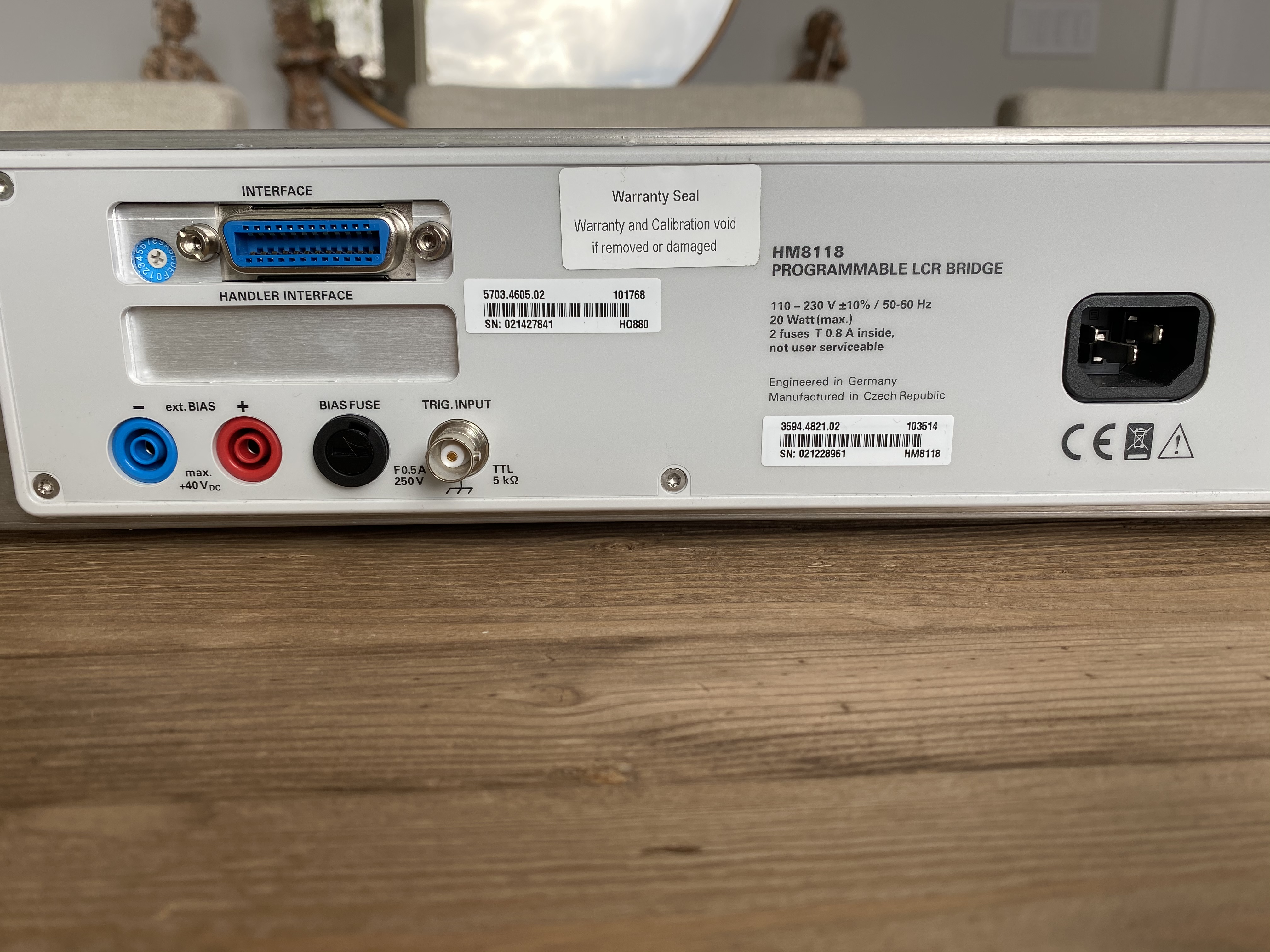 Used Hameg Instruments HM8118 for sale by