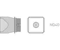 T0058736804N Weller Hot Air Nozzle New