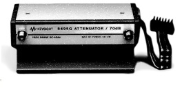 Keysight Technologies 8495G The 8495G is a 4 GHz step attenuator from Keysight Technologie