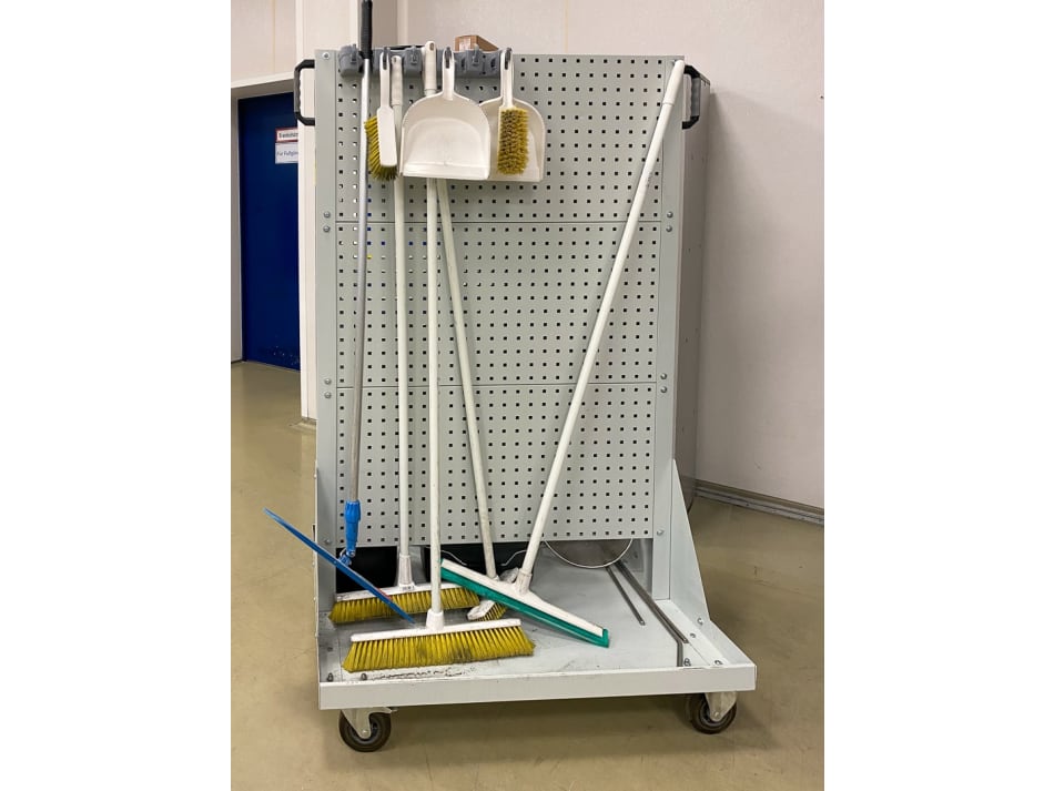 Used Cleaning Supply Transport Cart for sale by Maynards Europe GmbH