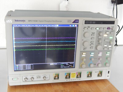 Image of Tektronix DPO7354C 4 Channel 3.5GHz Phosphor Oscilloscope C300192 NIST cal'd by US Power And Test Equipment Inc.