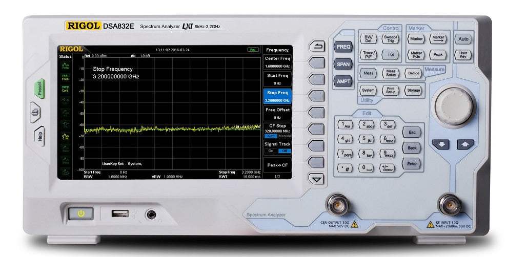 DSA832E-TG Rigol Spectrum Analyzer New
