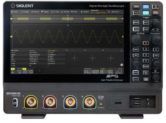 SDS1104X HD Siglent Digital Oscilloscope New
