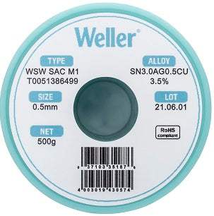T0051386499 Weller Wire Solder New