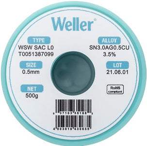 T0051387099 Weller Wire Solder New