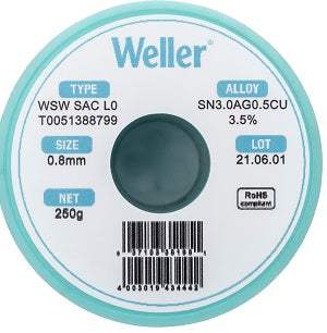 T0051388799 Weller Wire Solder New