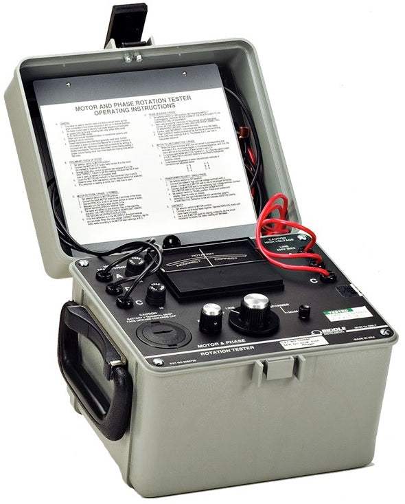 560060 Megger Phase Rotation Tester New