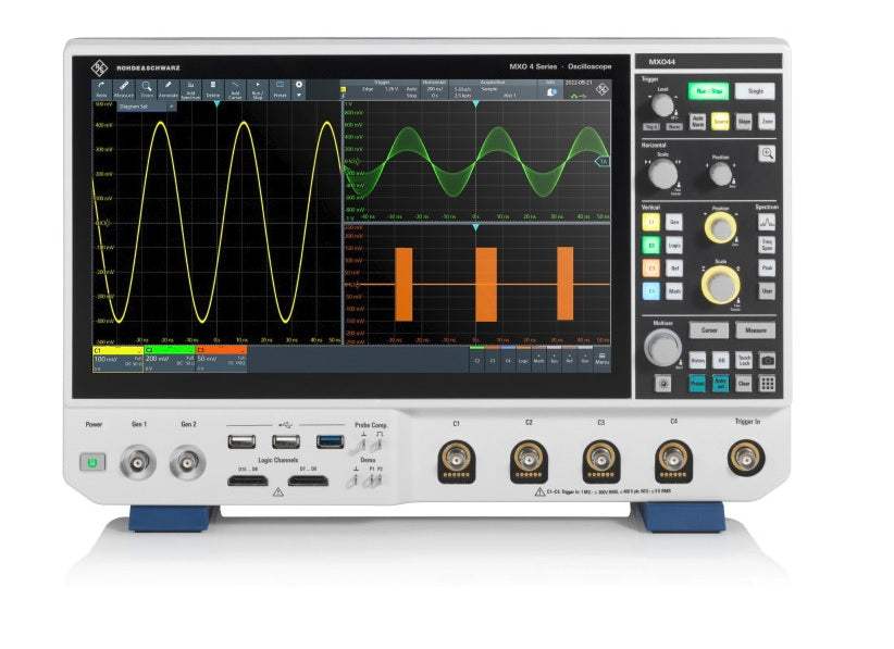 MXO44-BASC Rohde & Schwarz Mixed Signal Oscilloscope New