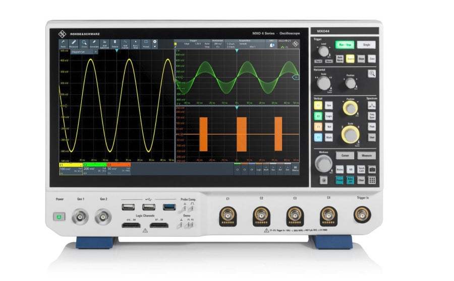 MXO44-ULTM Rohde & Schwarz Mixed Signal Oscilloscope NEW