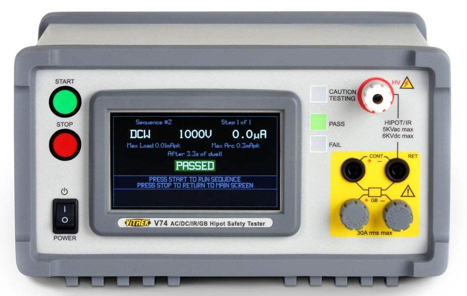 V76 Vitrek HiPot New