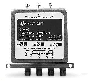 8763C Keysight Coax Switch New